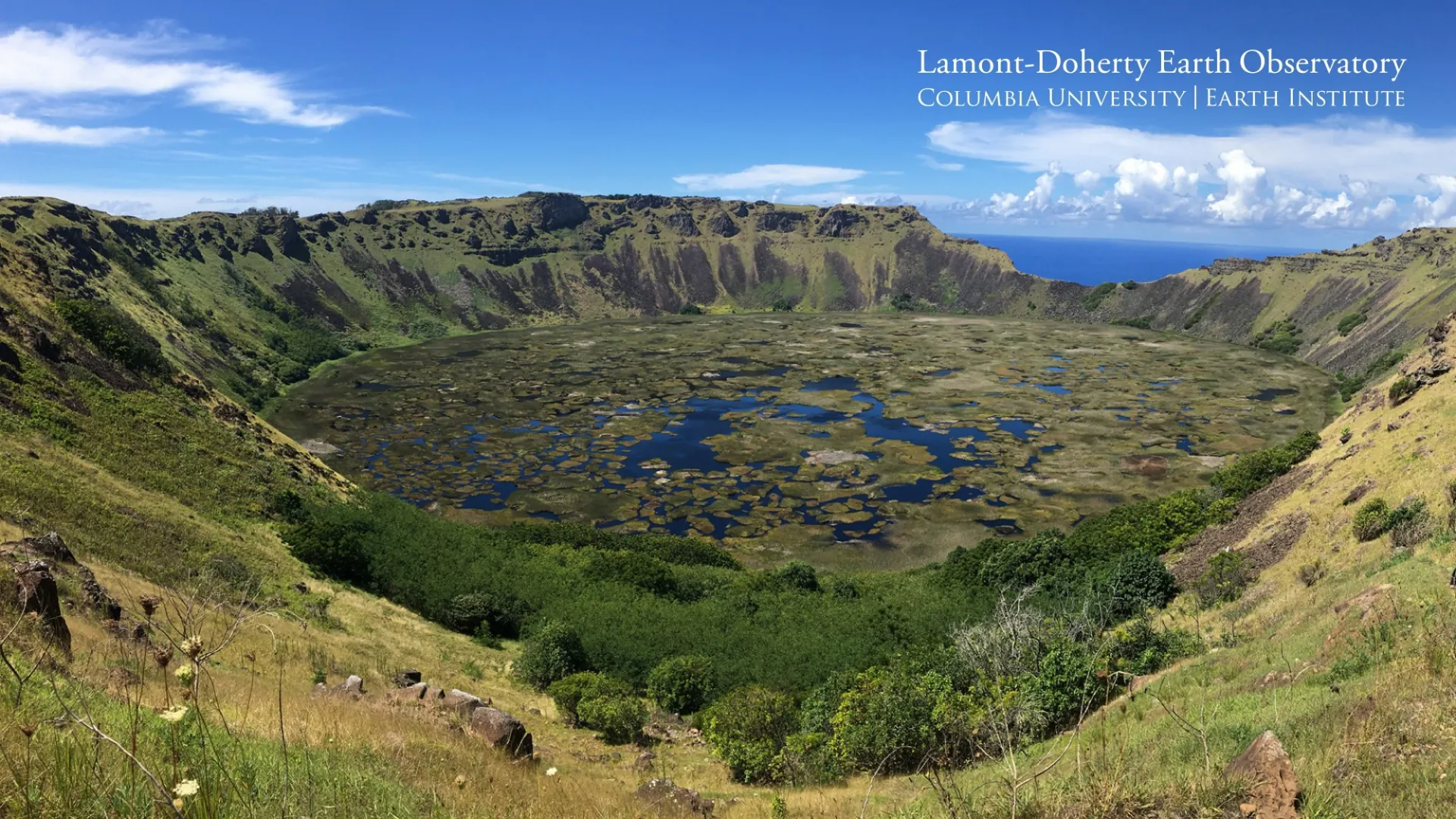 Crater Lake Of Rano Kau On Rapa Nui Island In Southeastern Pacific Ocean By Billy D'Andrea.jpg